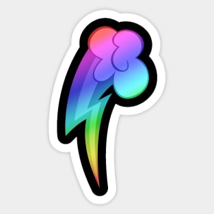 MLP - Cutie Mark Rainbow Special - Rainbow Dash Sticker